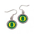 thumbnail image 1 of Oregon Ducks Earrings Round Style, 1 of 1