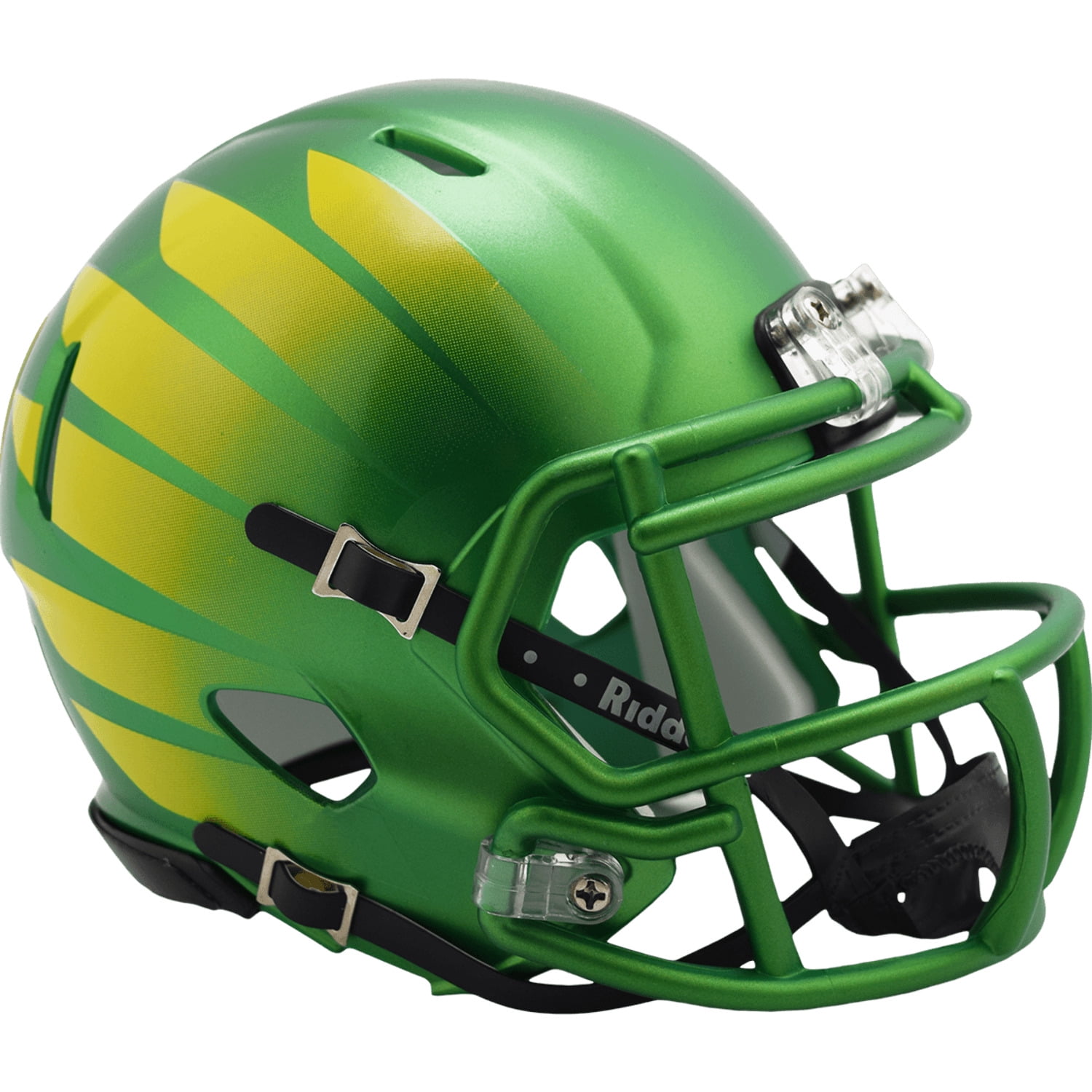 Oregon Ducks Green with Wing Riddell NCAA Speed Mini Helmet
