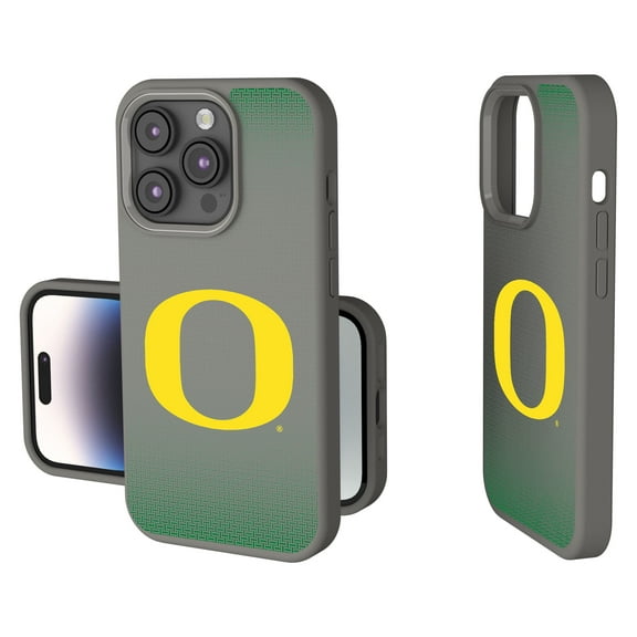 Oregon Ducks Linen Logo iPhone Soft Touch Case