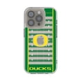 thumbnail image 1 of Oregon Ducks iPhone Clear Football Field Design Case, 1 of 6