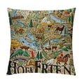 thumbnail image 1 of Oregon Embroidered Decorative Throw Pillow, 1 of 5