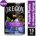 thumbnail image 1 of Oregon Fruit Canned Purple Plums in Heavy Syrup, 15 oz Can, 1 of 6
