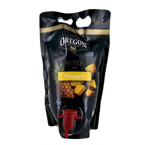 Oregon Fruit Pineapple Puree 49oz Pouch