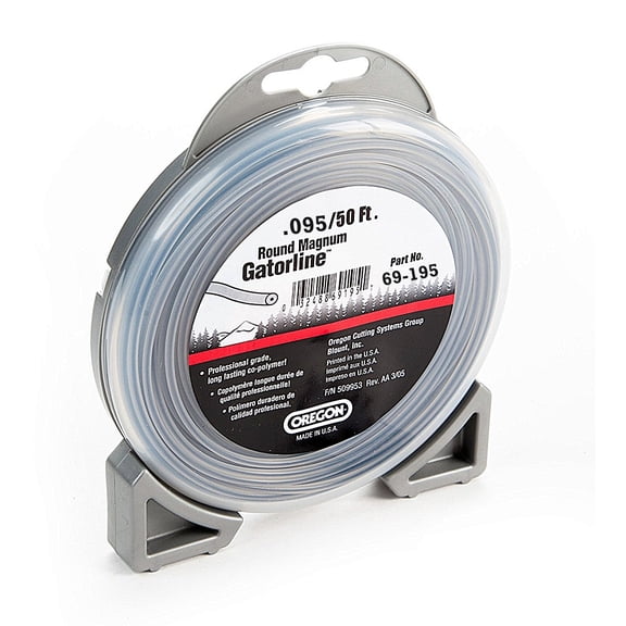 Oregon 69-195 Magnum Gatorline 50' Donut 0.095" Gauge Commercial Grade Square String