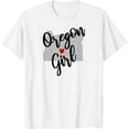 thumbnail image 1 of Oregon Girl Home State Cute Heart T-Shirt, 1 of 2