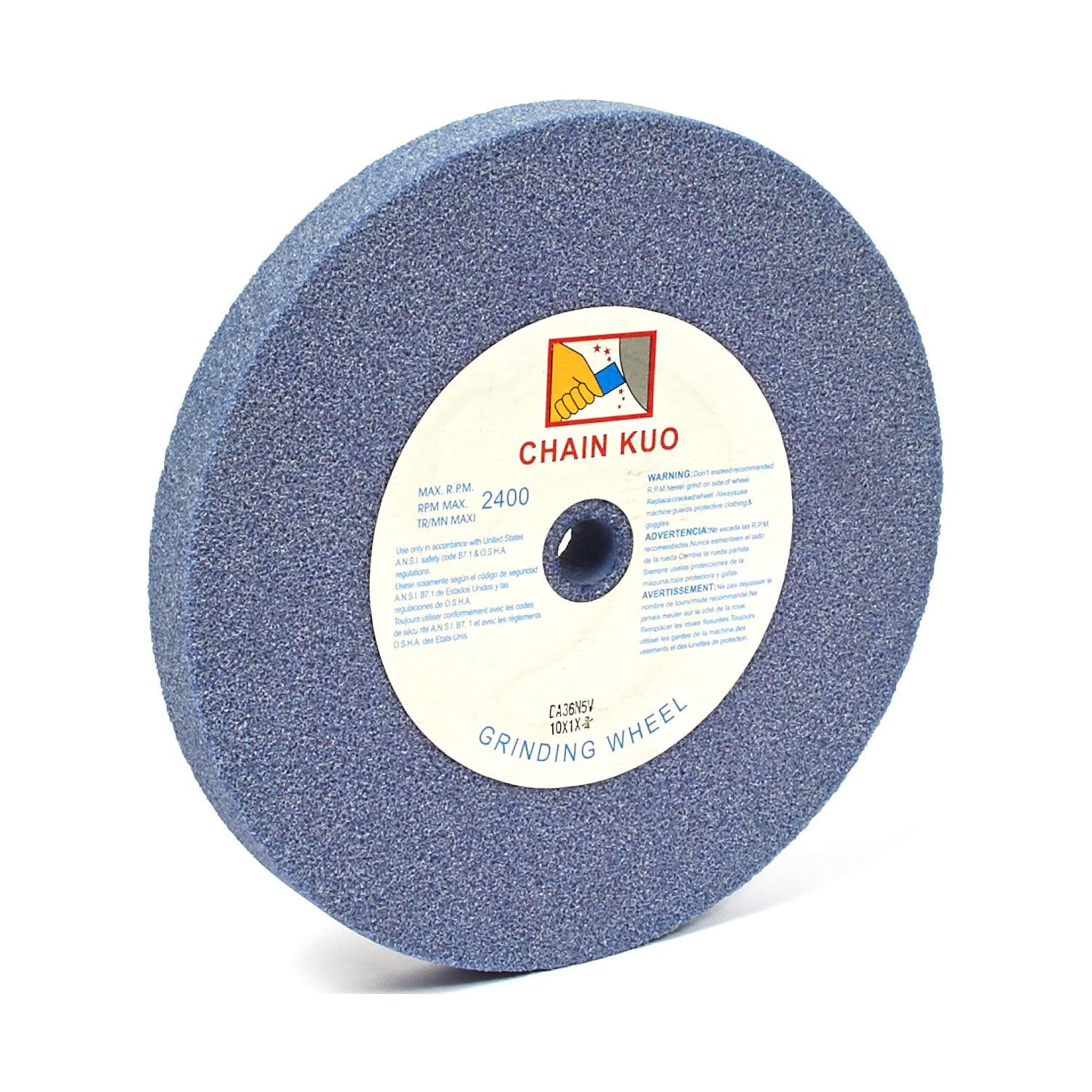 Oregon 88-047 Grinding Stone – 8-Inch, 3-Point Hitch Compatible