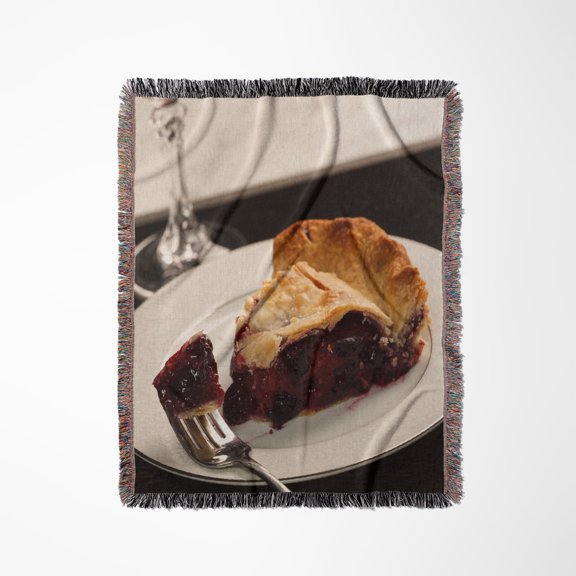 Oregon, Keizer, Blueberry Raspberry Pie., Woven Blanket