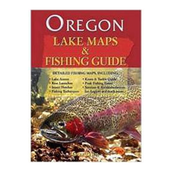 Pre-Owned Oregon Lake Maps & Fishing Guide