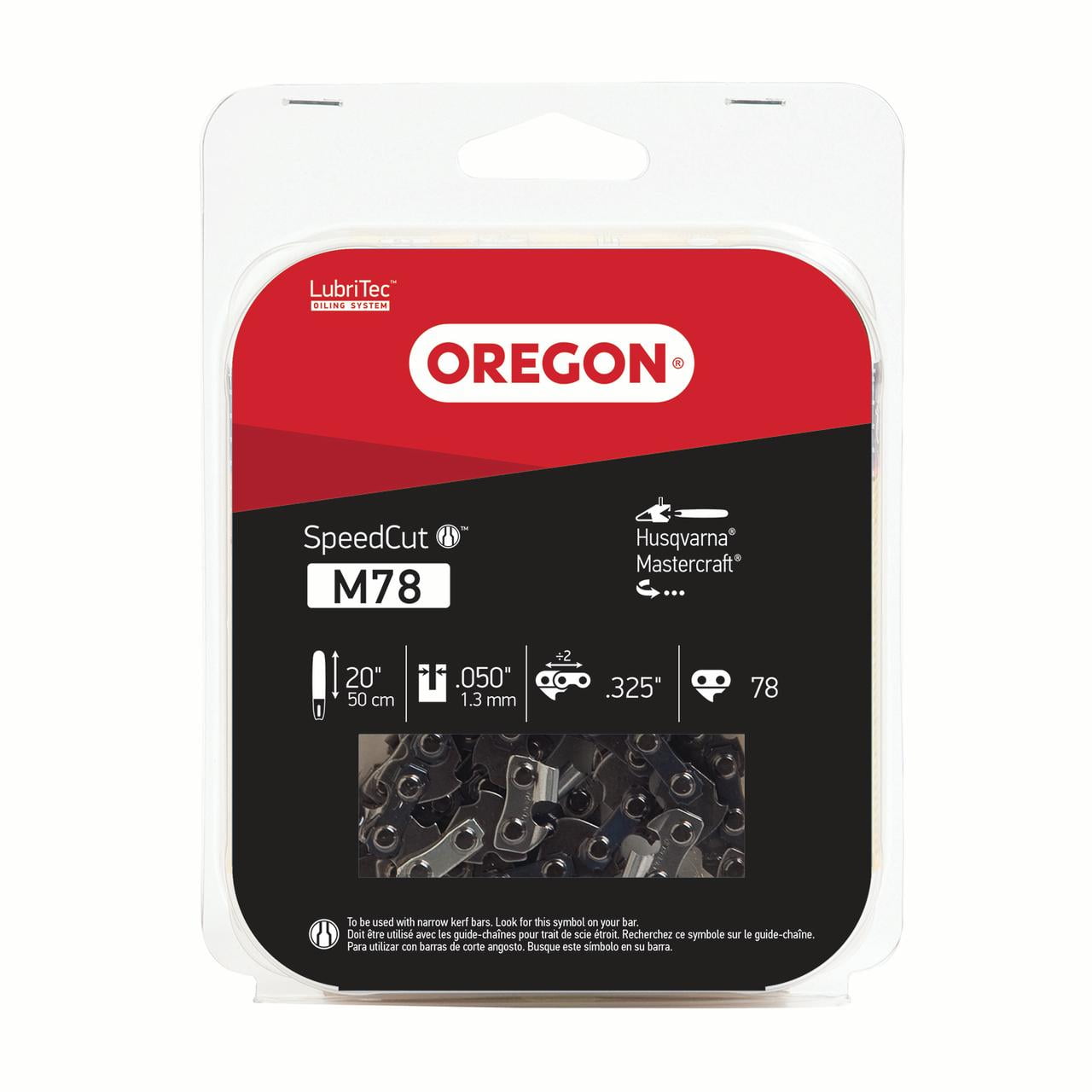 Oregon M78 20" SpeedCut Saw Chain - Walmart.com