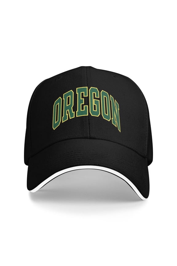 Oregon Men Women Sandwich Cap Classic Baseball Capunisex Adjustable Casquette Dad Hat