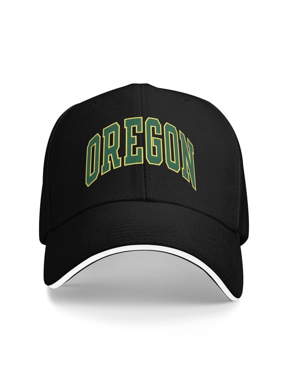 Oregon Men Women Sandwich Cap Classic Baseball Capunisex Adjustable Casquette Dad Hat