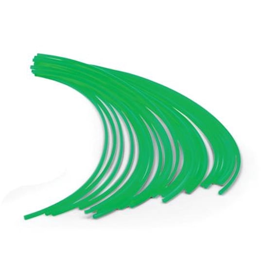 24 Pcs Oregon Gatorline Precut Square Trimmer Line for High Wheel Trimmers 21" L  .155" Ga Commercial Grade