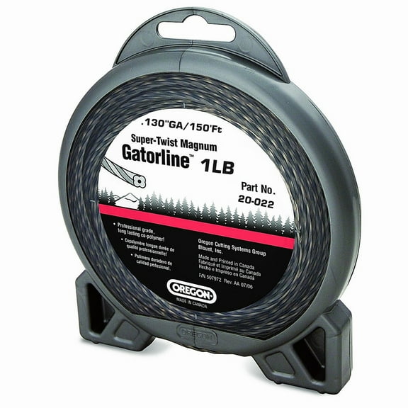 Oregon 20-022 1 Lb 150' Donut Gatorline Magnum 0.130" Gauge Supertwist Commercial Trimmer