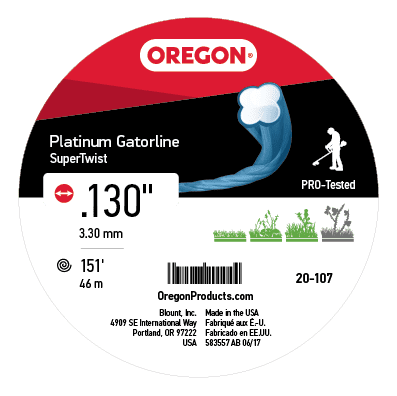Filo Tagliasiepi Oregon Gatorline 20-107 - Diametro .130, 1 Libbra - Platino - Foto 5