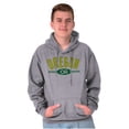thumbnail image 1 of Oregon OR Distressed Student Hoodie Sweatshirt Women Men Brisco Brands S, 1 of 6