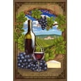 thumbnail image 1 of Oregon, Pinot Noir (9x12 Wall Art Print, Home Decor), 1 of 3