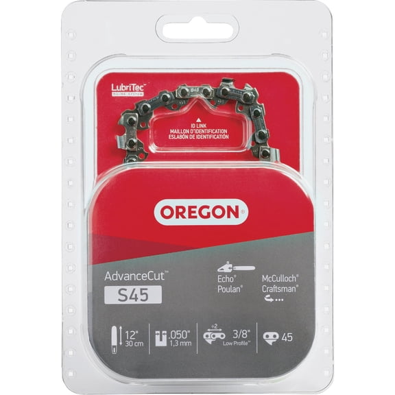 Oregon S45 12" Semi Chisel Cutting Chain