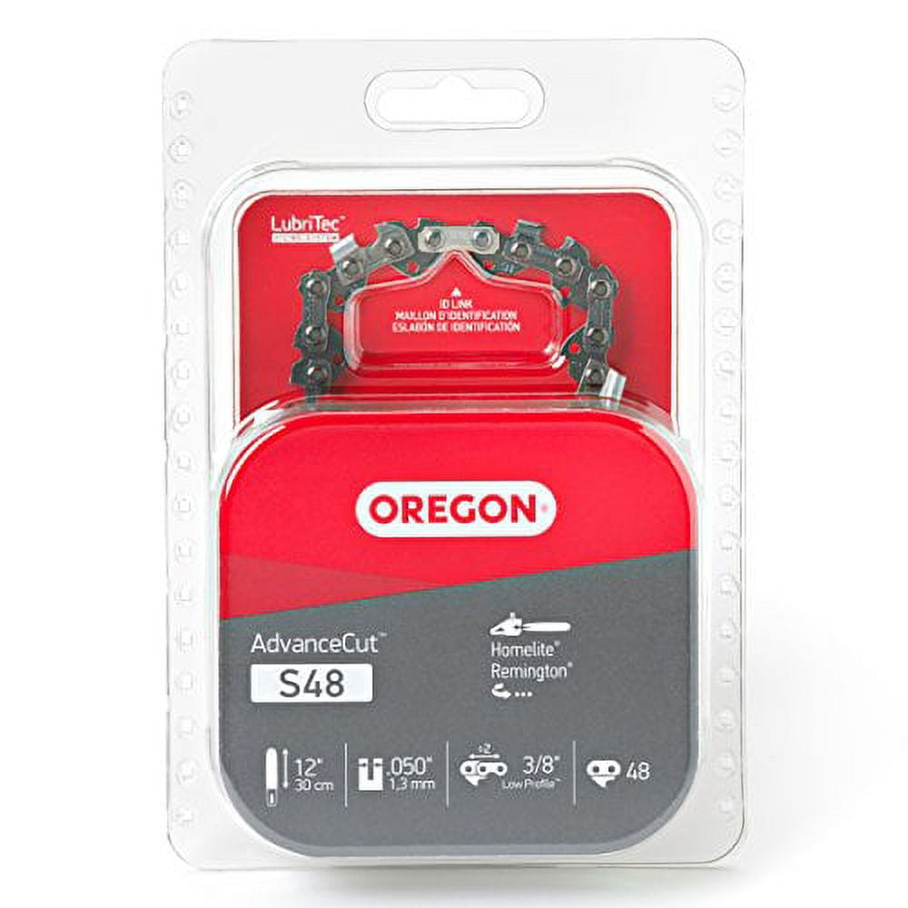 Oregon S48 AdvanceCut Replacement Chainsaw Chain for 12-Inch Guide Bars ...