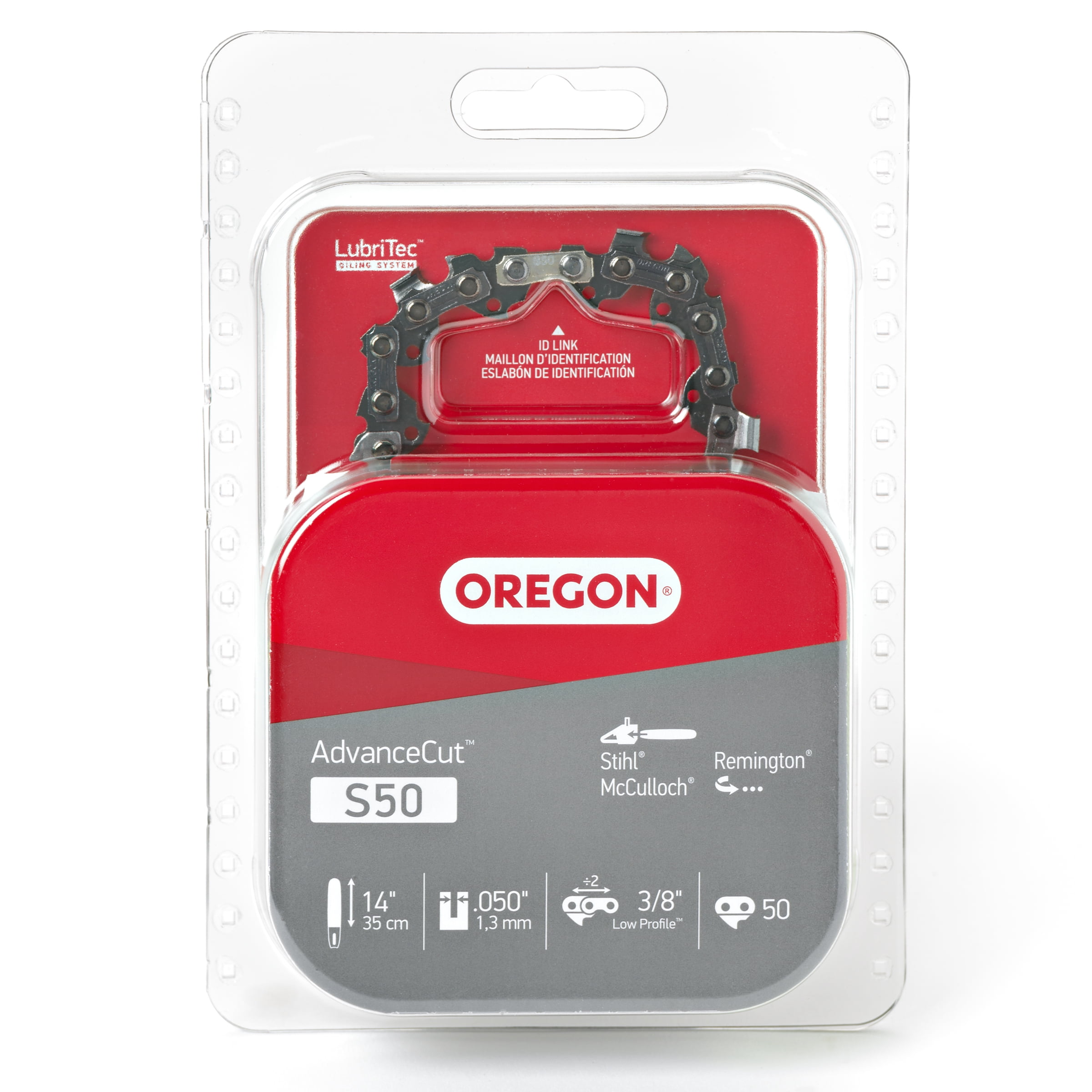 Oregon Chain Box Oregon, Chainsaw Chain, S50 14 inch, Low Vibration - Walmart.com