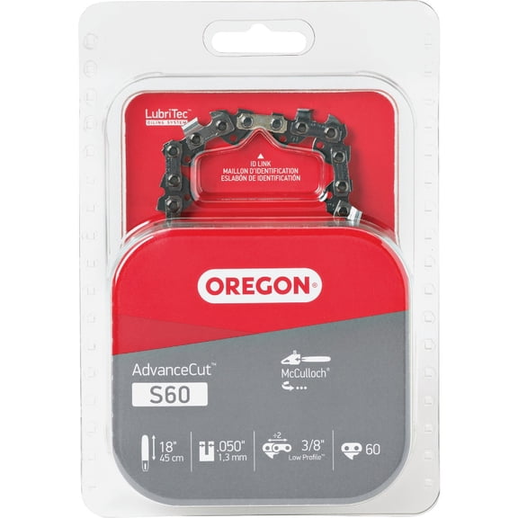 Oregon S60 18" HD Semi Chisel Cutting Chain