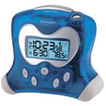 Oregon Scientific EW98 Elements Atomic Projection Alarm Clock with Indoor/Outdoor  Thermometer 