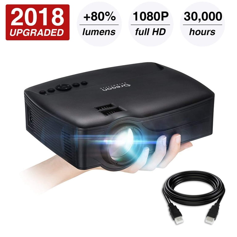 Portable LED Projector 本体 ブラック Oregon Scientific Mini Projector - Walmart.com
