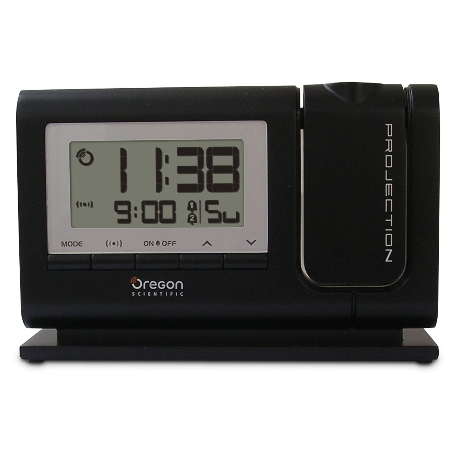 Oregon Scientific Gray Alarm Clock