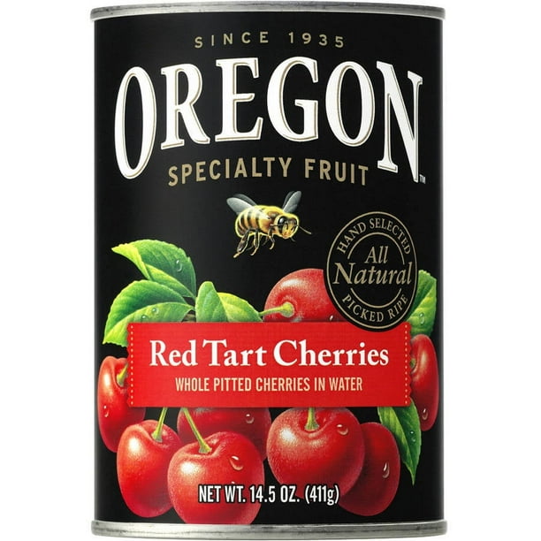 Oregon Specialty Fruit, NonGMO, GlutenFree Pitted Red Tart Cherries