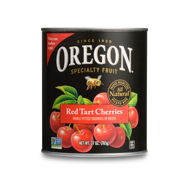 Oregon Specialty Fruit Red Tart Cherries, 27 oz