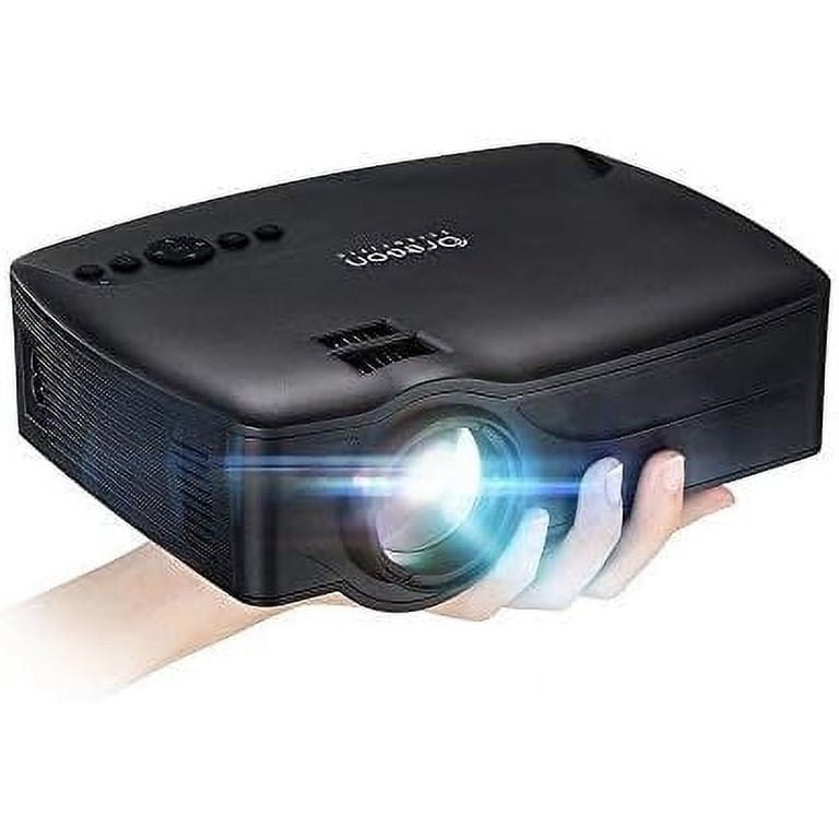 Portable LED Projector 本体 ブラック Oregon Standard 1080P LED Multimedia Projector, Black GP13