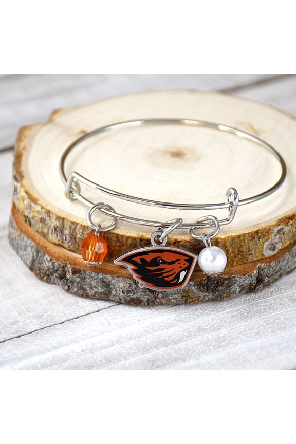Oregon State Bangle Bracelet
