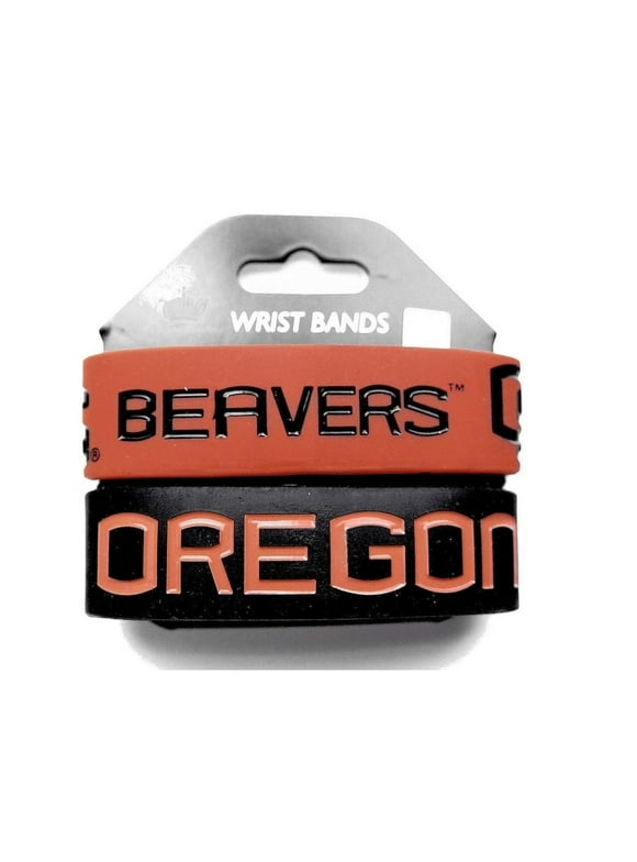 Oregon State Beavers Bracelets - 2 Pack Wide