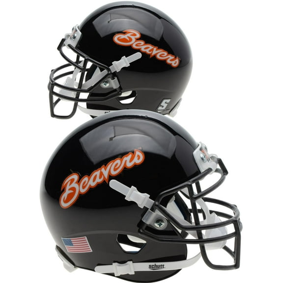 Oregon State Beavers Schutt "Beavers" Script Mini Football Helmet
