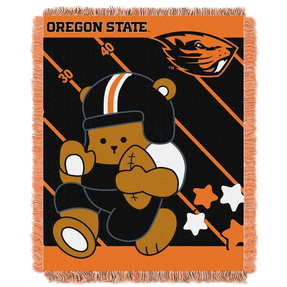 Oregon State Beavers The Northwest Company College Full Back 36" x 46" Woven Baby Blanket