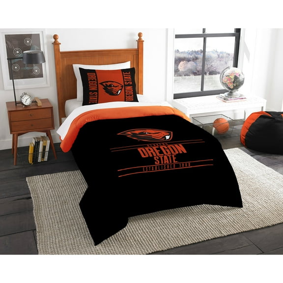 Oregon State Beavers The Northwest Company Modern Take Twin Comforter Set
