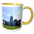 thumbnail image 1 of 3drose, Oregon State Capitol Building in Salem, Oregon, 11oz Two-tone Yellow Mug, 1 of 6