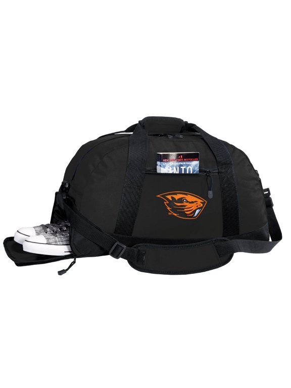 Oregon State Duffel Bag or OSU Beavers Gym Bag WITH SHOE POCKET