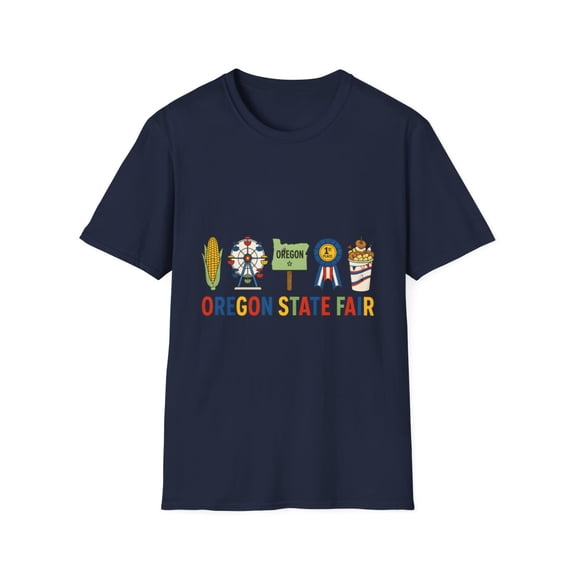 Resource Protection Oregon State Fair Corn Ferris Wheel First Place Graphic T-Shirt ...