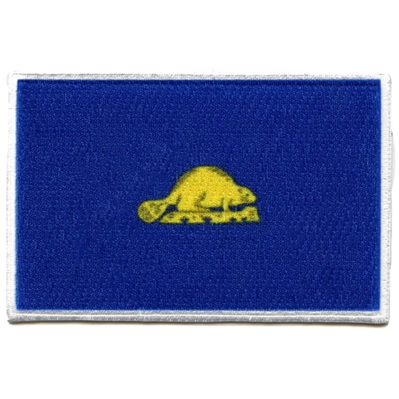 Oregon State Flag Patch Back Embroidered Iron On
