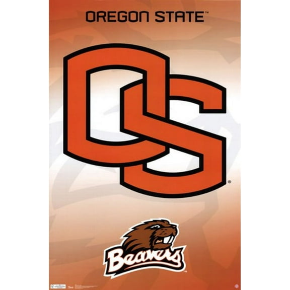 Oregon State - Logo 11 Laminated Poster Print (22 x 34)