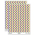 thumbnail image 1 of Oregon State Silhouette 200+ Round Stickers - Rainbow - Matte Finish - 0.50" Size, 1 of 3
