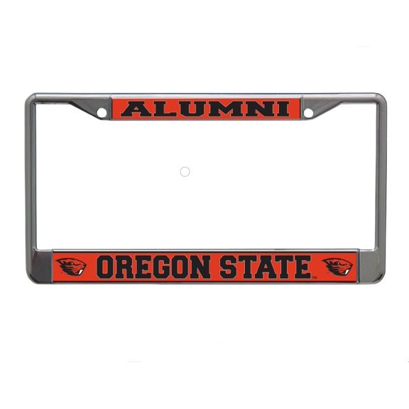 Oregon State University Alumni Chrome License Plate Frame