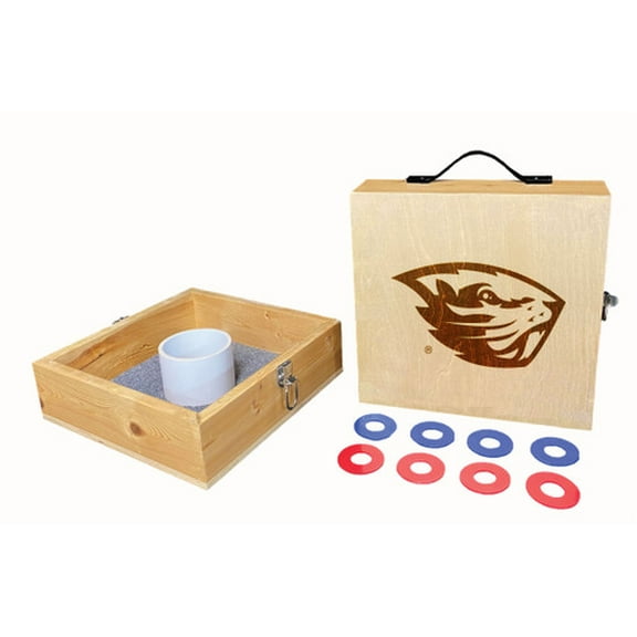 Oregon State University Engraved Square Washer Toss Set