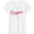 thumbnail image 1 of Oregon T Shirt, The Beaver State, Pacific Northwest PNW Tee, 1 of 2