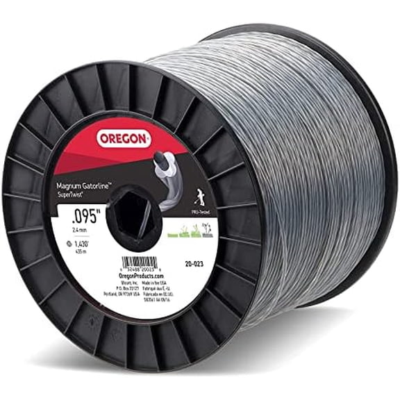 Oregon Trimmer Line - 20-023 - Magnum Gatorline - Supertwist - .095" Gauge, 5 lb. Spool, 1430 Feet$$Tools