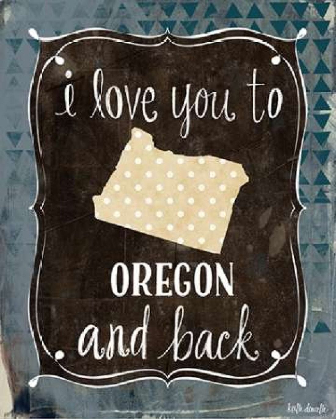 Oregon and Back Canvas Art - Katie Doucette (24 x 30)