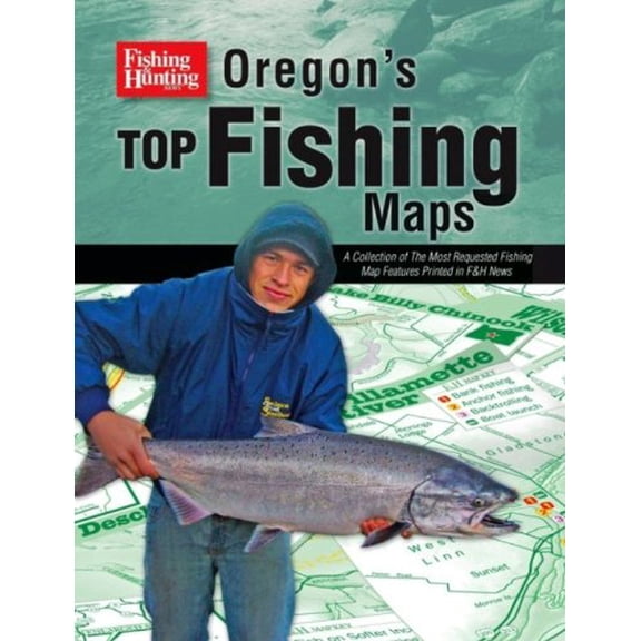 Pre-Owned Oregon's Top Fishing Maps Paperback