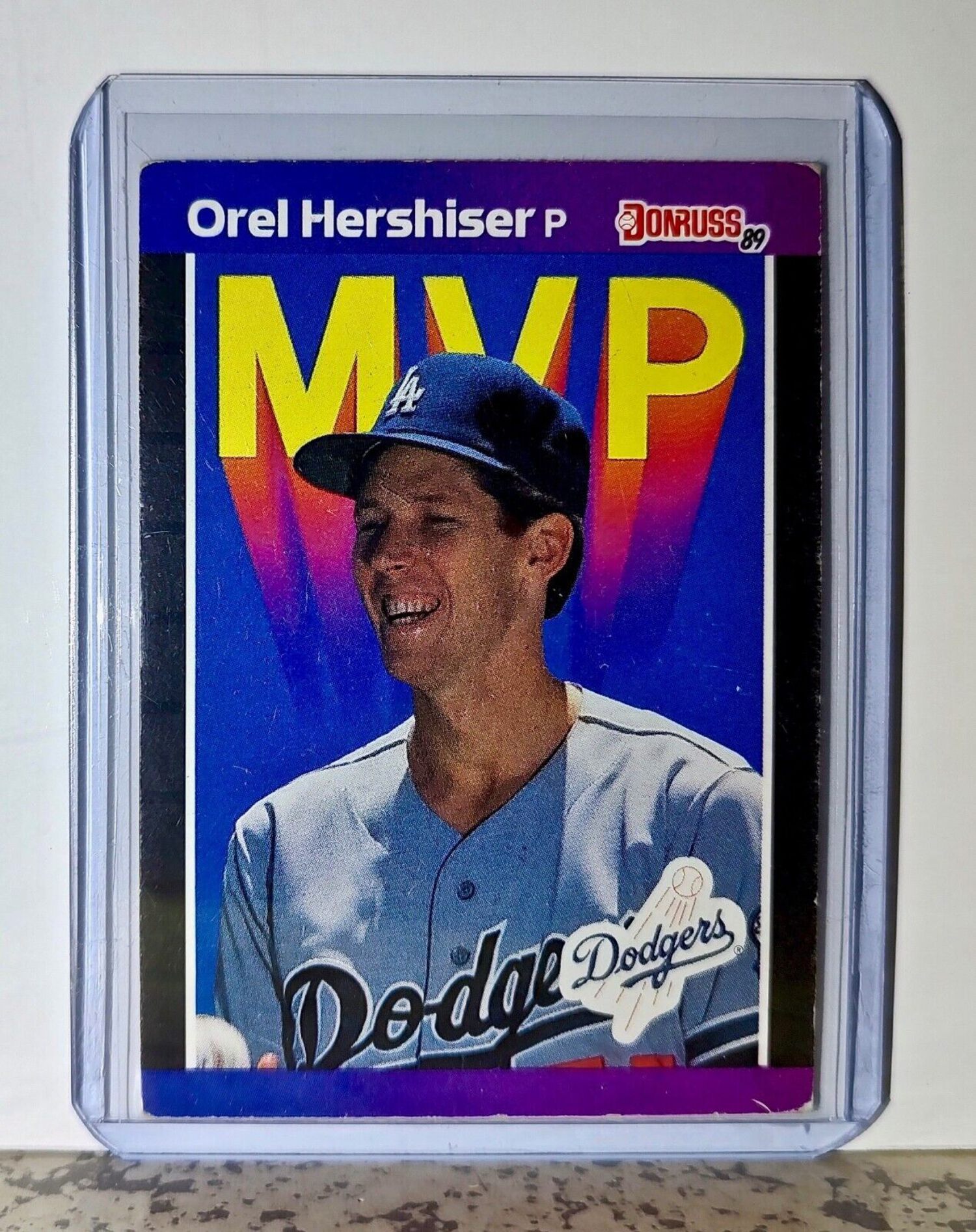 Orel Hershiser 1989 Donruss MLB #BC-4 MVP Baseball Card Los