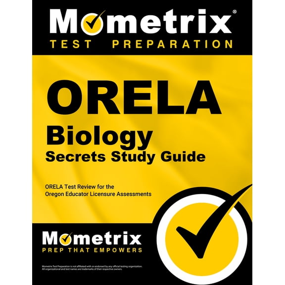 Orela Biology Secrets Study Guide : Orela Test Review for the Oregon Educator Licensure Assessments (Paperback)