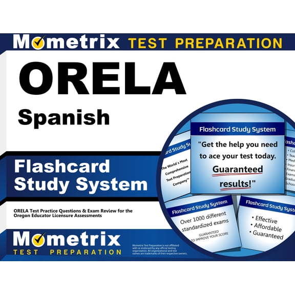 Orela Spanish Flashcard Study System : Orela Test Practice Questions & Exam Review for the Oregon Educator Licensure Assessments (Cards)